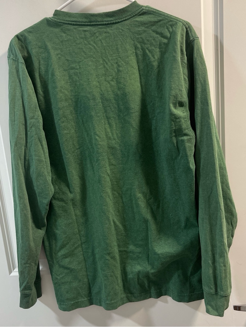 Carhartt Forest Green Long Sleeve Pocket Shirt - Picture 4 of 4
